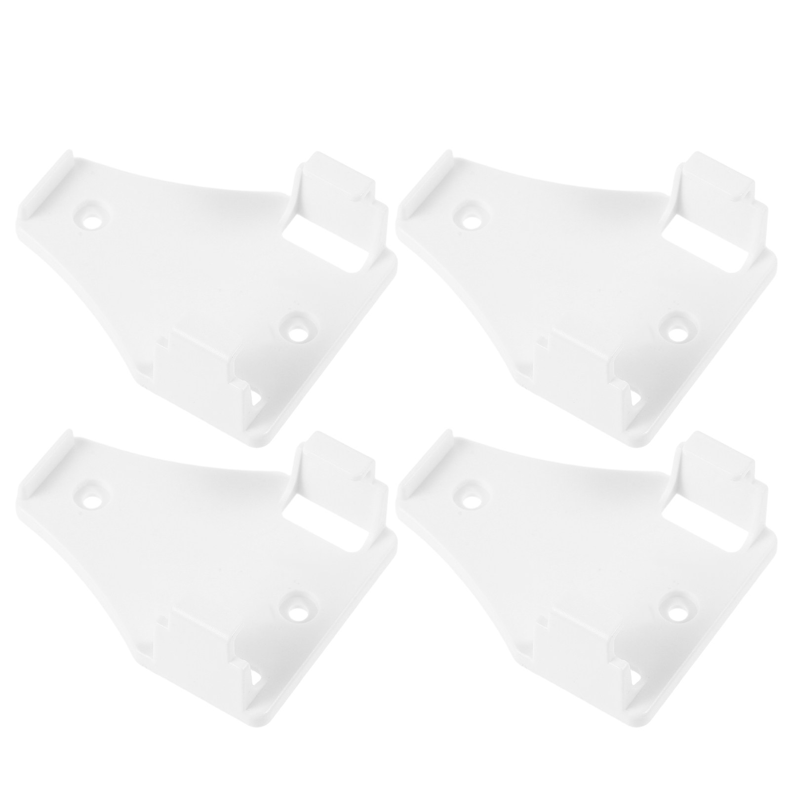 Food Storage Plastic Boxes - 4Pcs Fan Remote Holder Wall Mount