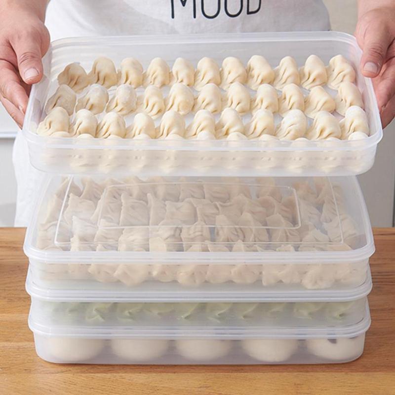 Food Storage Organization - Transparent Kitchen Storage Box Refrigerator Organizer