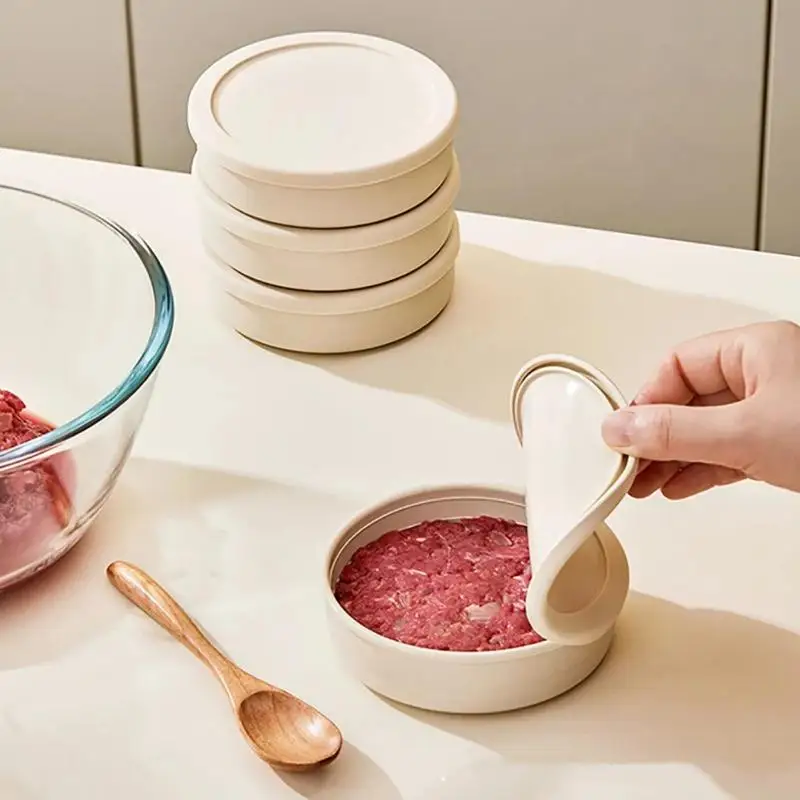 Food Storage Silicone - 1PC Burger Patty Storage Non Stick