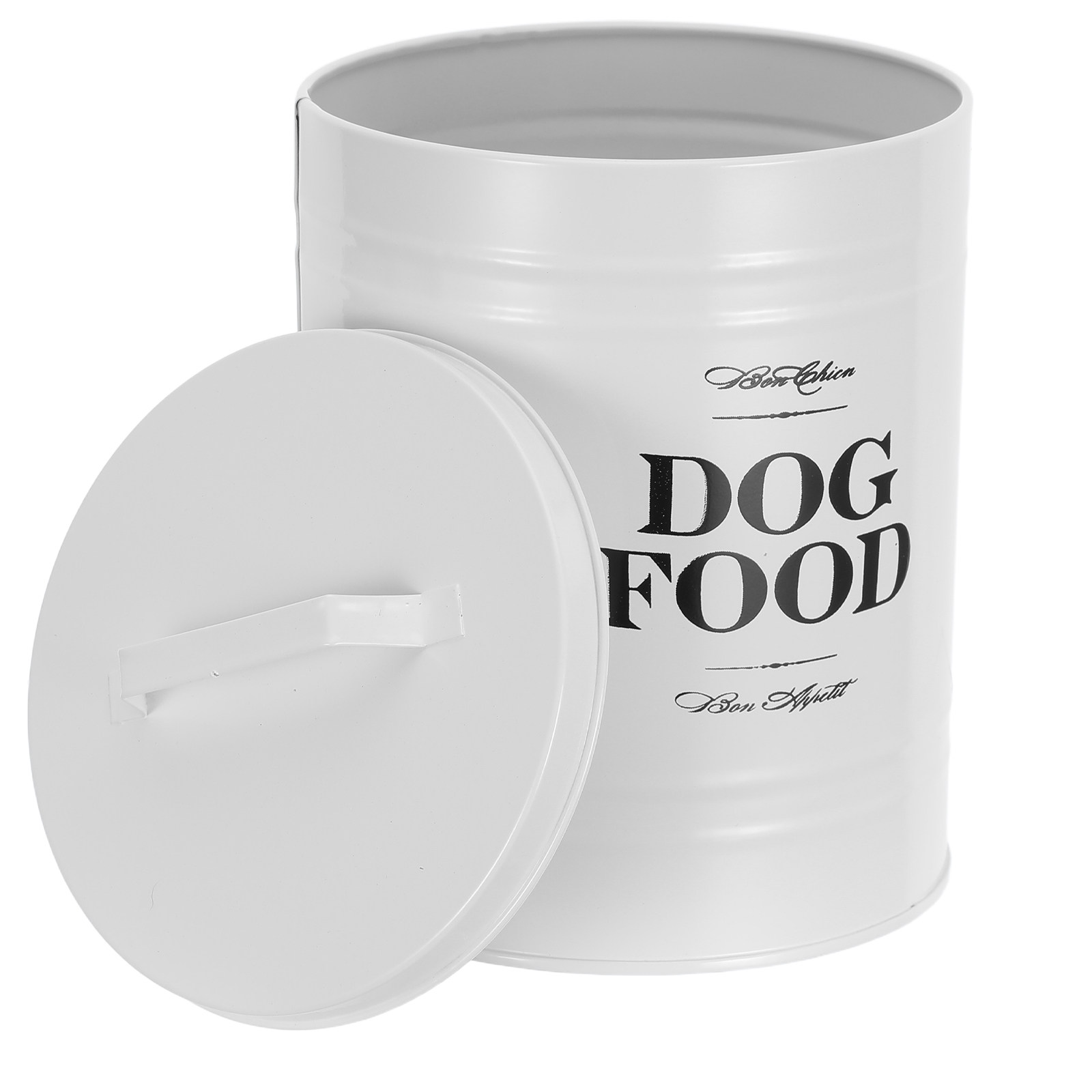 Food Storage Jars - 54Oz Sturdy Iron Dog Food Storage