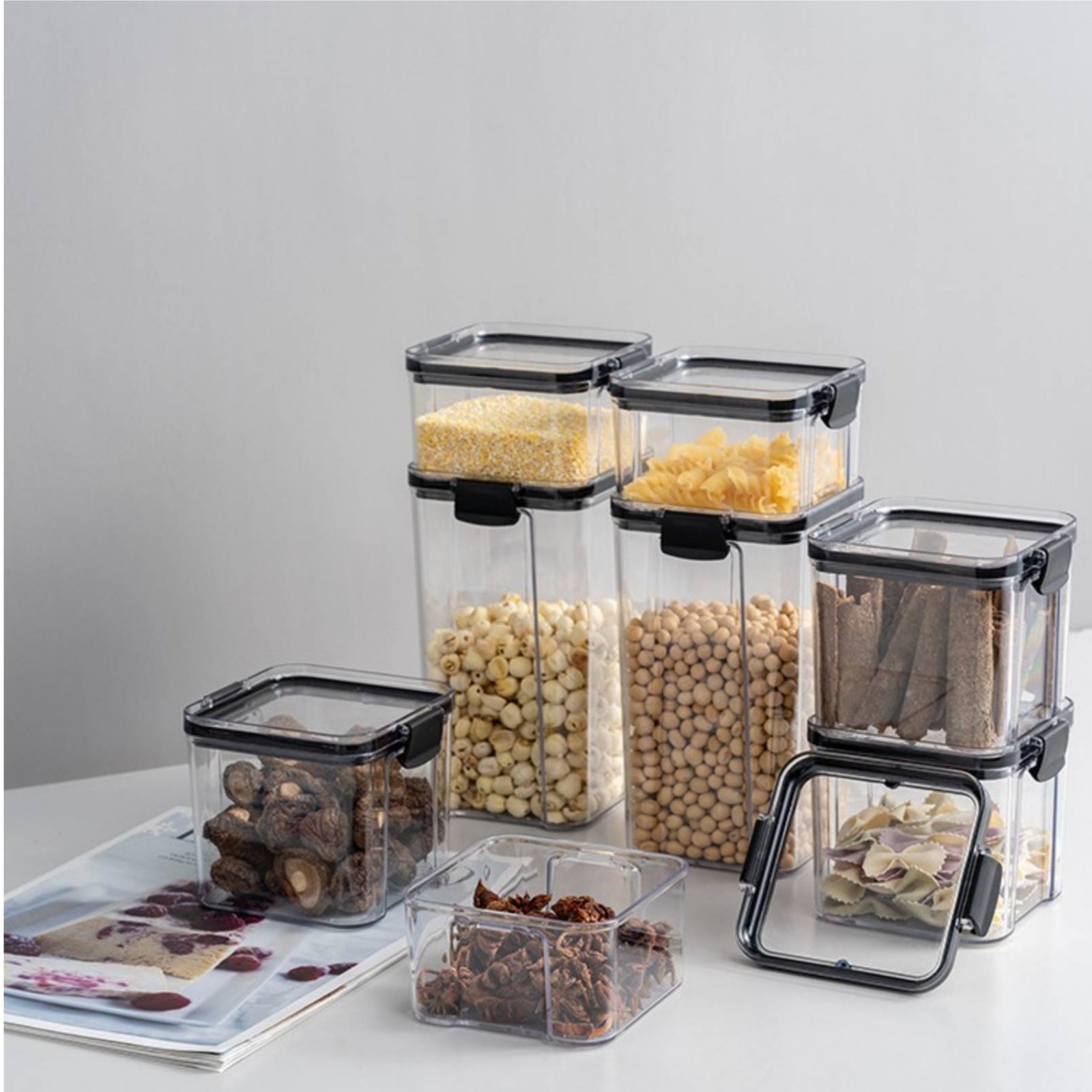 Airtight Food Storage Containe - Food Storage Jars 评论和价格