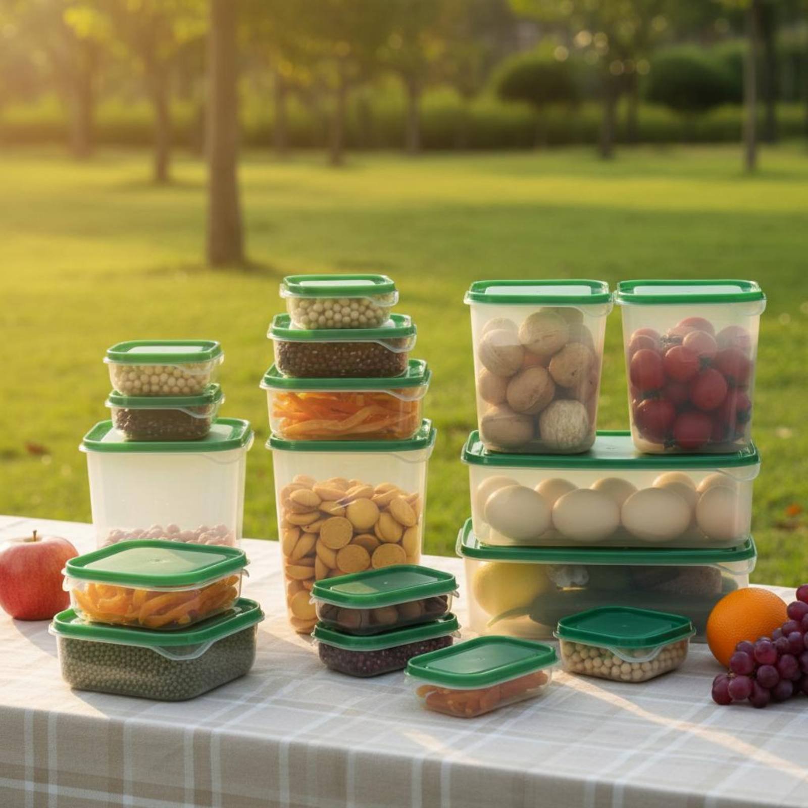 17 Pieces Fridge Storage Box S - Food Storage Plastic Boxes 评论和价格