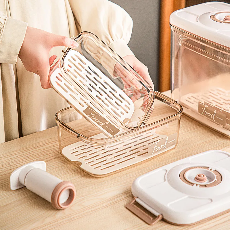 Vacuum sealed canister househo - Food Storage Vacuum Containers 评论和价格