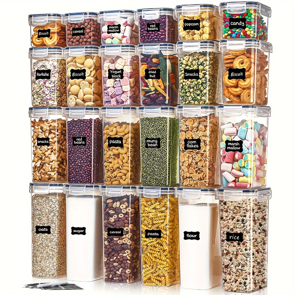 24Pcs Food Storage Containers  - Food Storage Organization 评论和价格