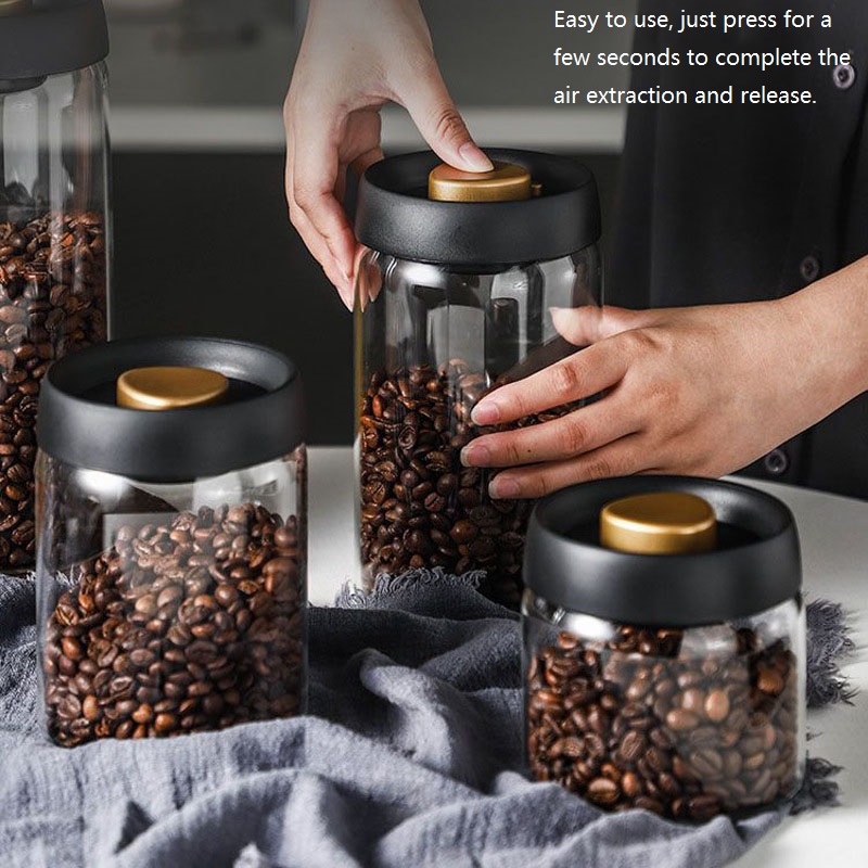 New Bean Coffee Storage Contai - Food Storage Vacuum Containers 评论和价格