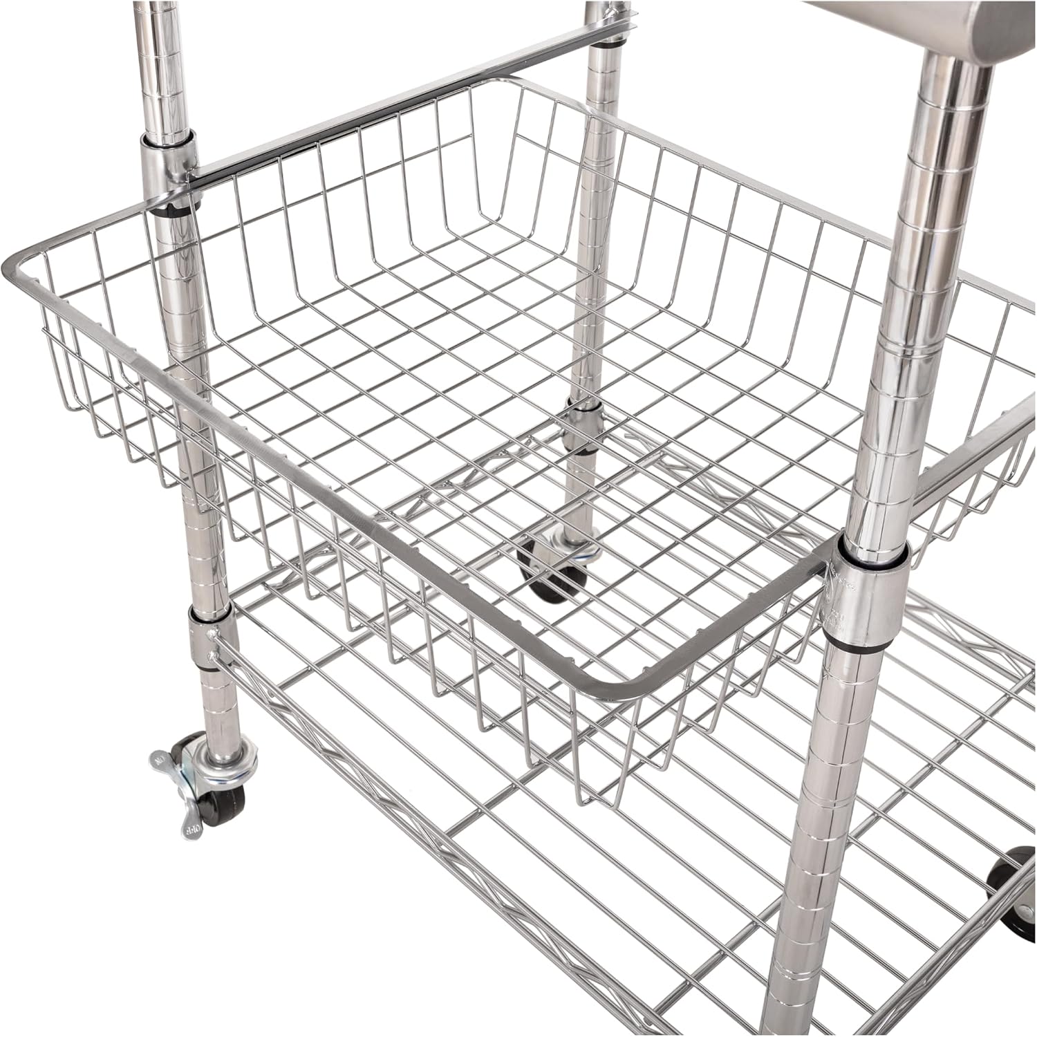 Stainless Steel Commercial Foo - Food Storage On Wheels 评论和价格