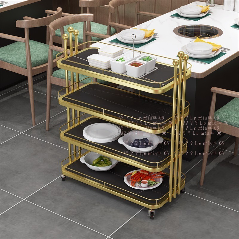 Restaurant Food Rack Tableware - Food Storage On Wheels 评论和价格