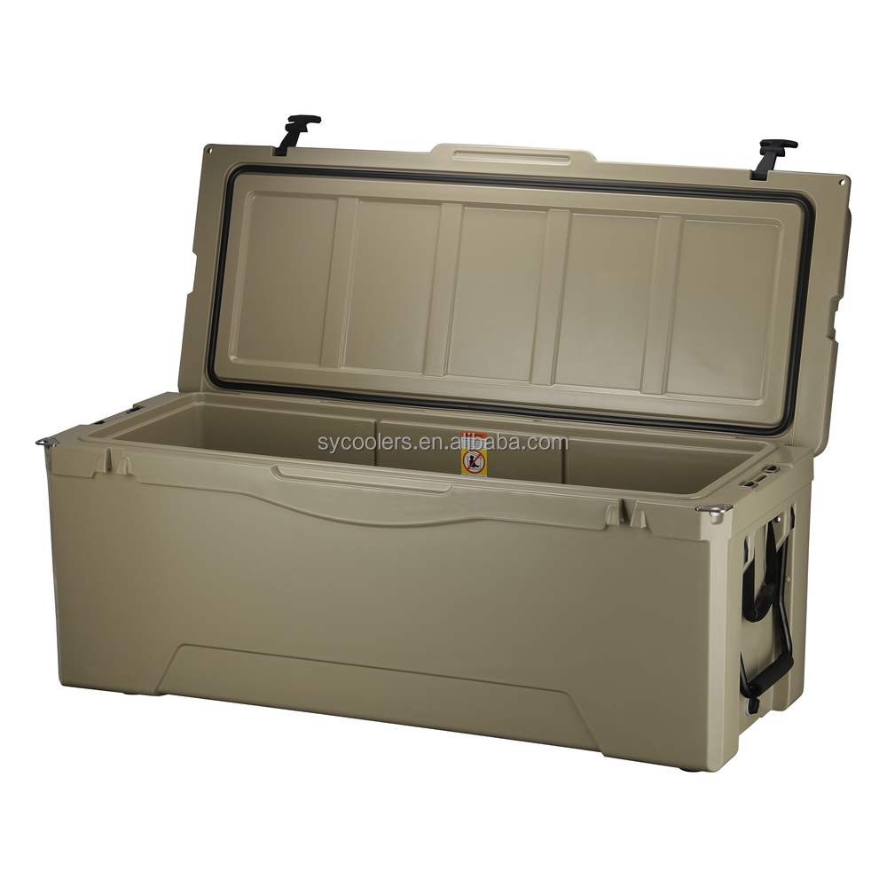 180QT Large Ice Box Ice Chest  - Food Storage On Wheels 评论和价格