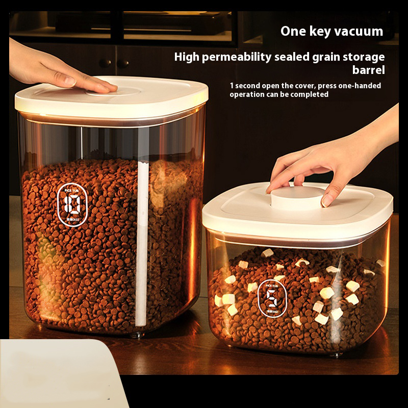 Cat Food Storage Bucket, Seale - Food Storage Vacuum Containers 评论和价格