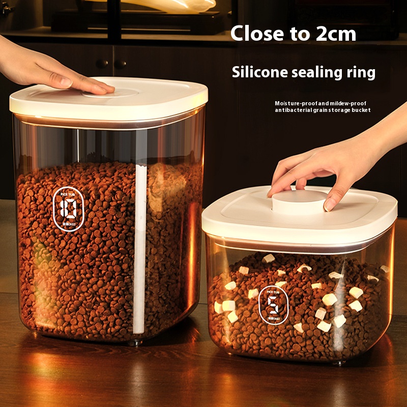 Cat Food Storage Bucket, Seale - Food Storage Vacuum Containers 评论和价格