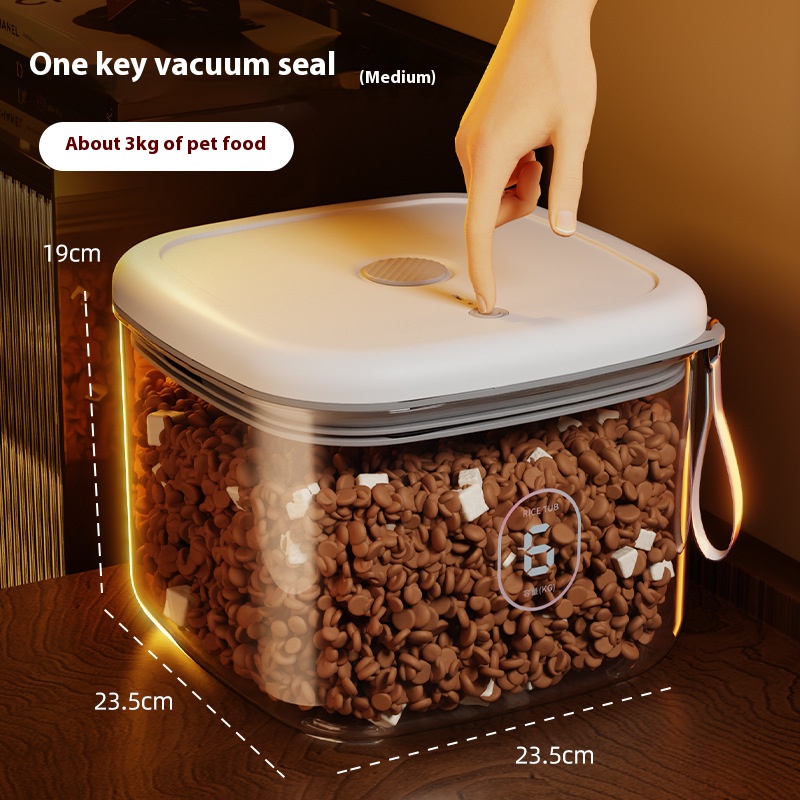 Cat Food Storage Bucket, Seale - Food Storage Vacuum Containers 评论和价格