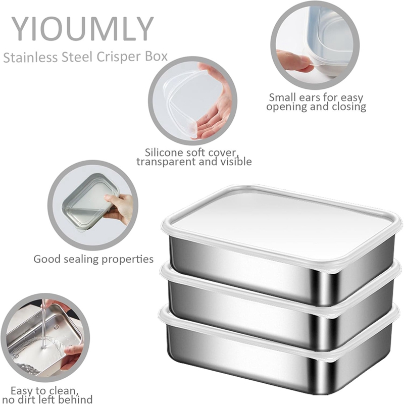 Stainless Steel Containers for - Food Storage In Stainless Steel 评论和价格