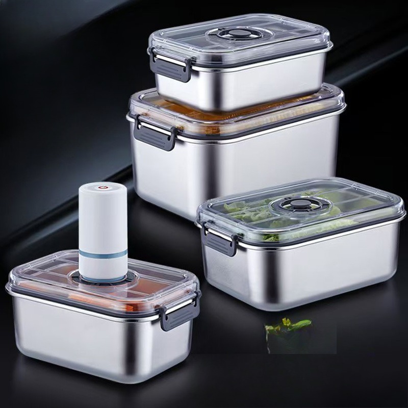 Stainless Steel Vacuum Food Co - Food Storage Vacuum Containers 评论和价格