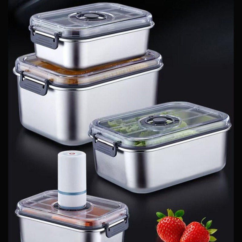 Stainless Steel Vacuum Food Co - Food Storage Vacuum Containers 评论和价格