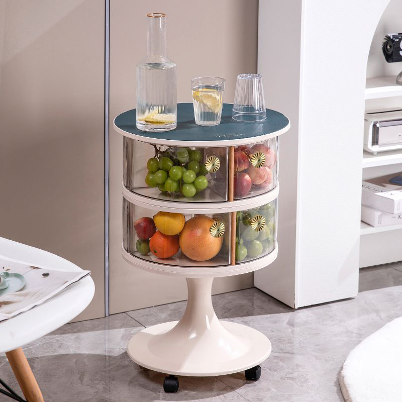 Nordic Coffee Tables Removable - Food Storage On Wheels 评论和价格