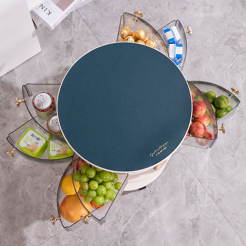 Nordic Coffee Tables Removable - Food Storage On Wheels 评论和价格