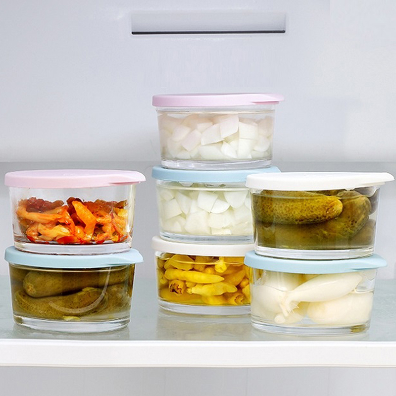 ●Microwave Safe Round Food Sto - Food Storage Jars 评论和价格