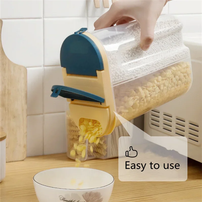 M/L Double Grid Cereals Jar Pl - Food Storage Lidl 评论和价格