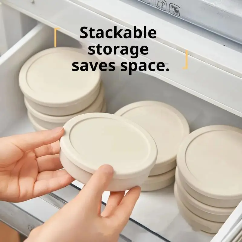 1PC Burger Patty Storage Non S - Food Storage Silicone 评论和价格