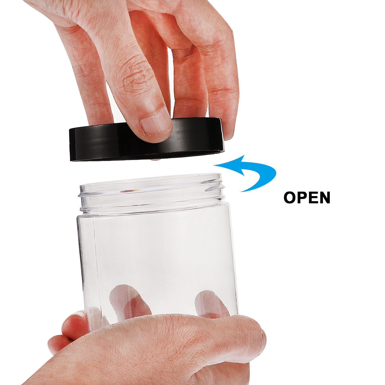 12Pcs Clear Plastic Storage Ja - Food Storage Jars 评论和价格