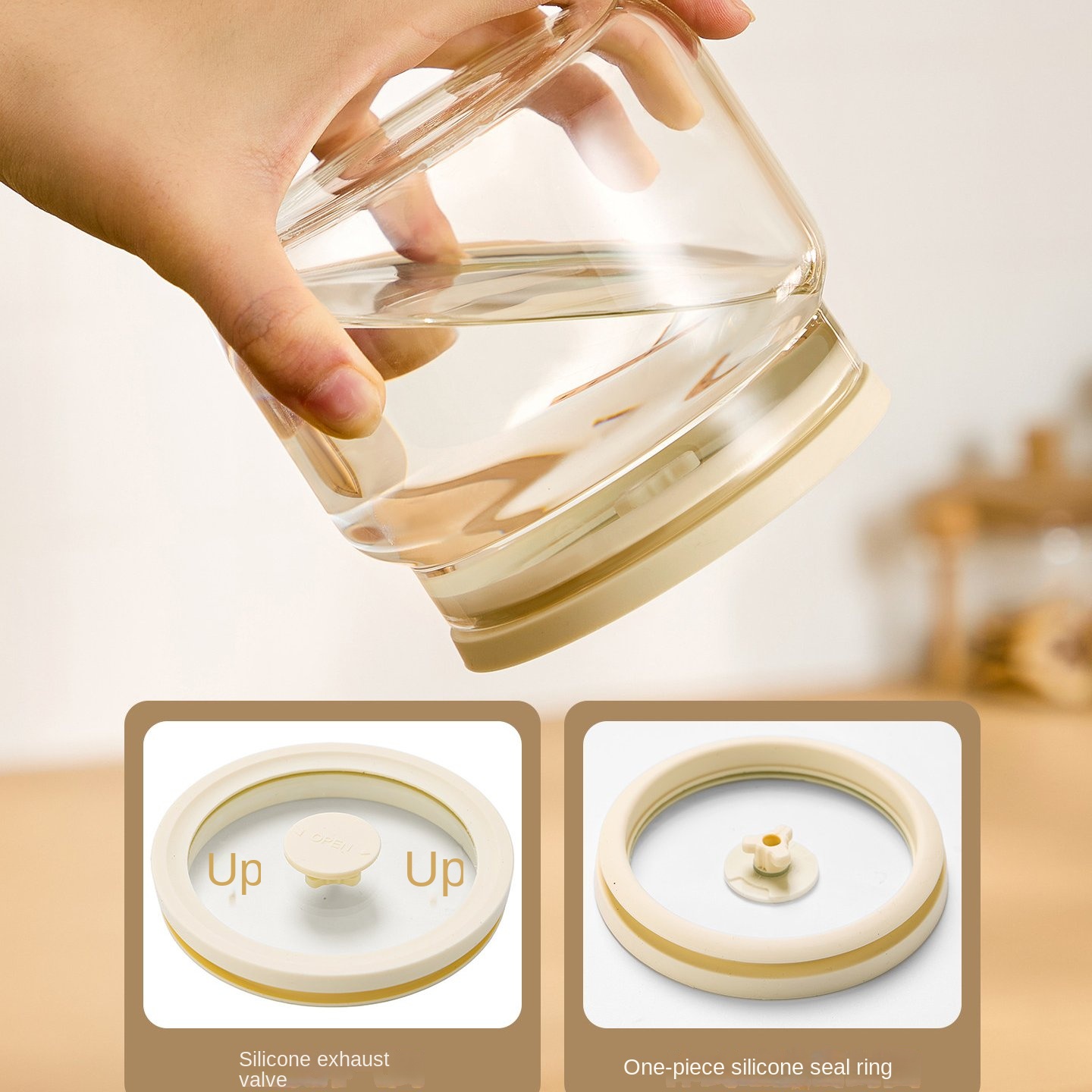 Glass Lid Glass Containers for - Food Storage Lidl 评论和价格