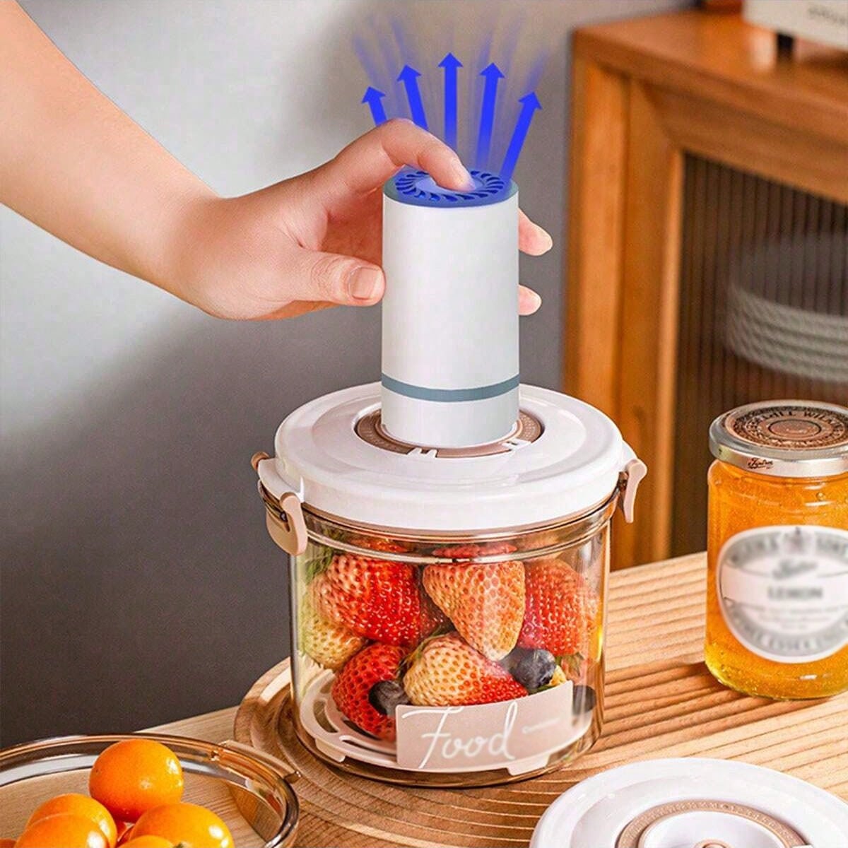 1 Kitchen Food Grade Vacuum Se - Food Storage Vacuum Containers 评论和价格