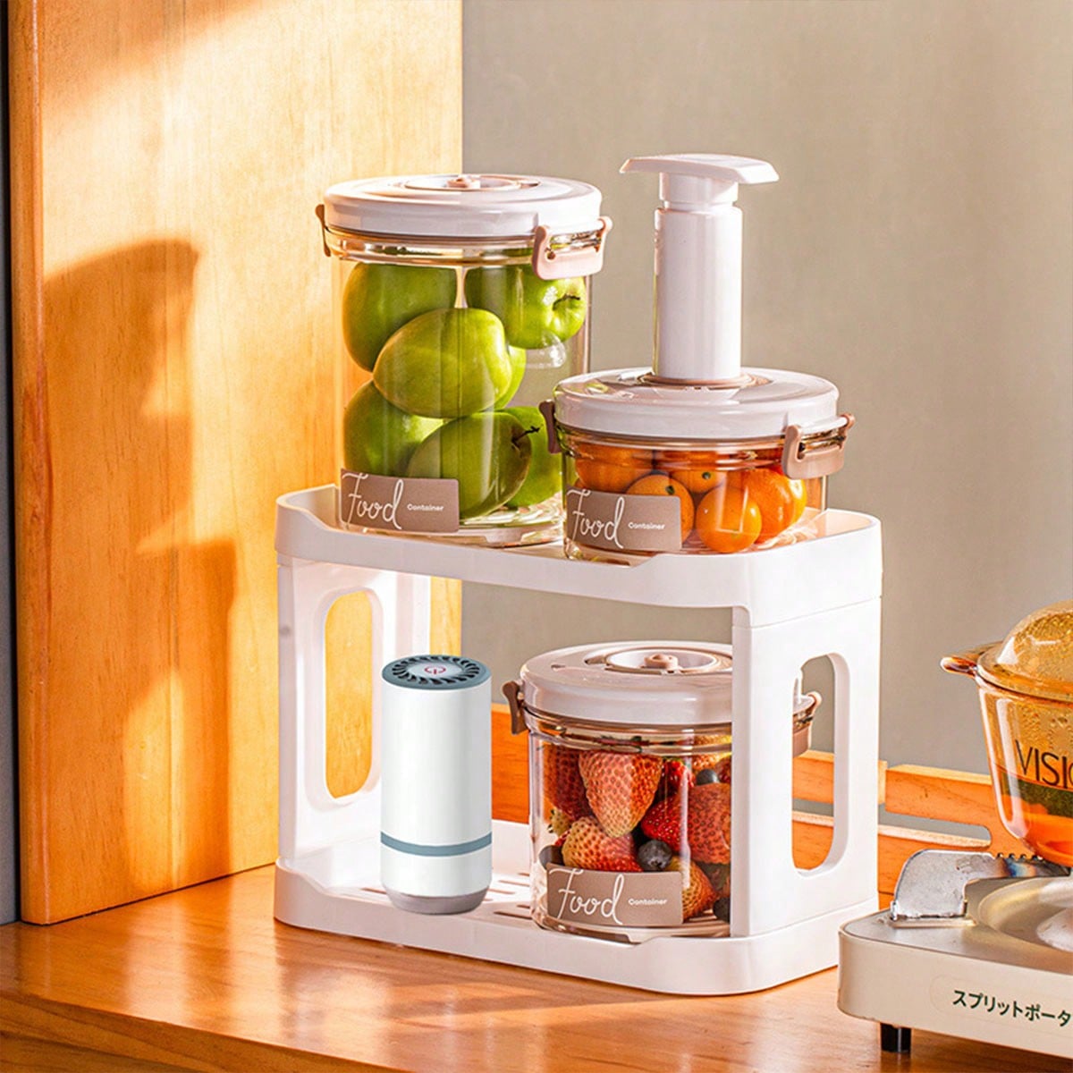1 Kitchen Food Grade Vacuum Se - Food Storage Vacuum Containers 评论和价格