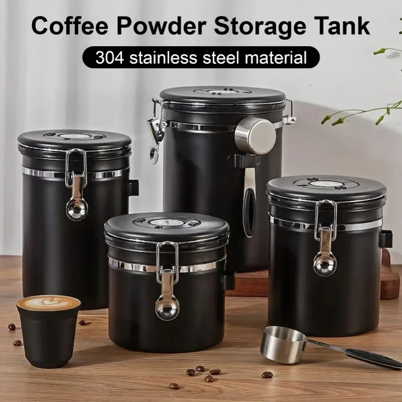 304 Stainless Steel Coffee Bea - Food Storage Vacuum Containers 评论和价格