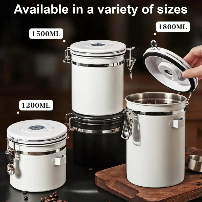 304 Stainless Steel Coffee Bea - Food Storage Vacuum Containers 评论和价格