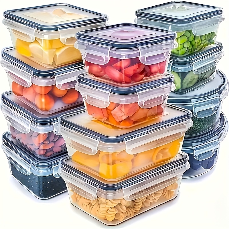 8Pcs Set Includes 4 Containers - Food Storage Organization 评论和价格