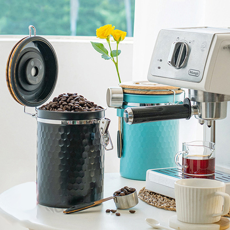 Kitchen Stainless Steel Coffee - Food Storage In Stainless Steel 评论和价格