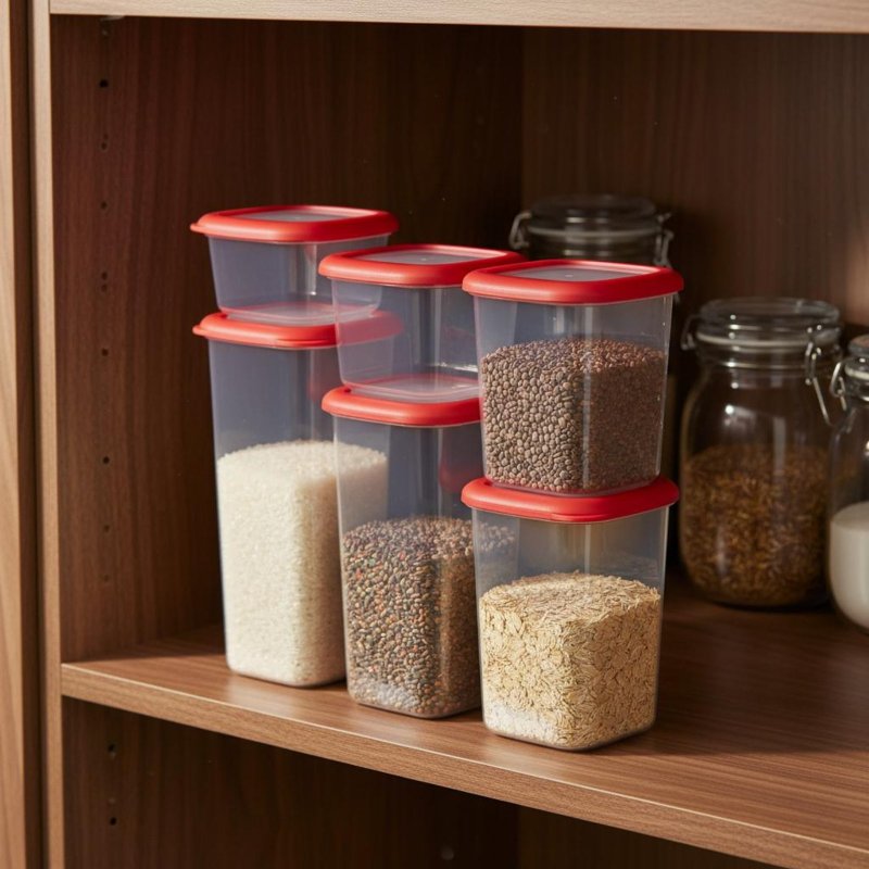 6 Pieces Airtight Food Storage - Food Storage Organization 评论和价格