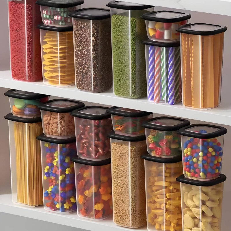 6 Pieces Airtight Food Storage - Food Storage Organization 评论和价格