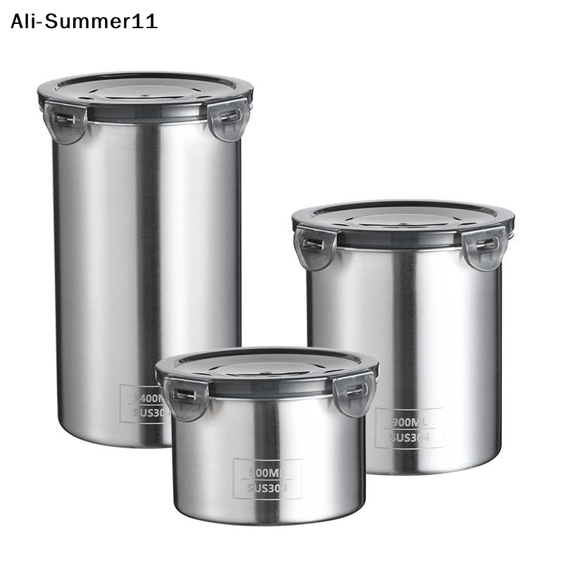 【Ag】【Rw】1Pc 2025 New Stainless - Food Storage Jars 评论和价格