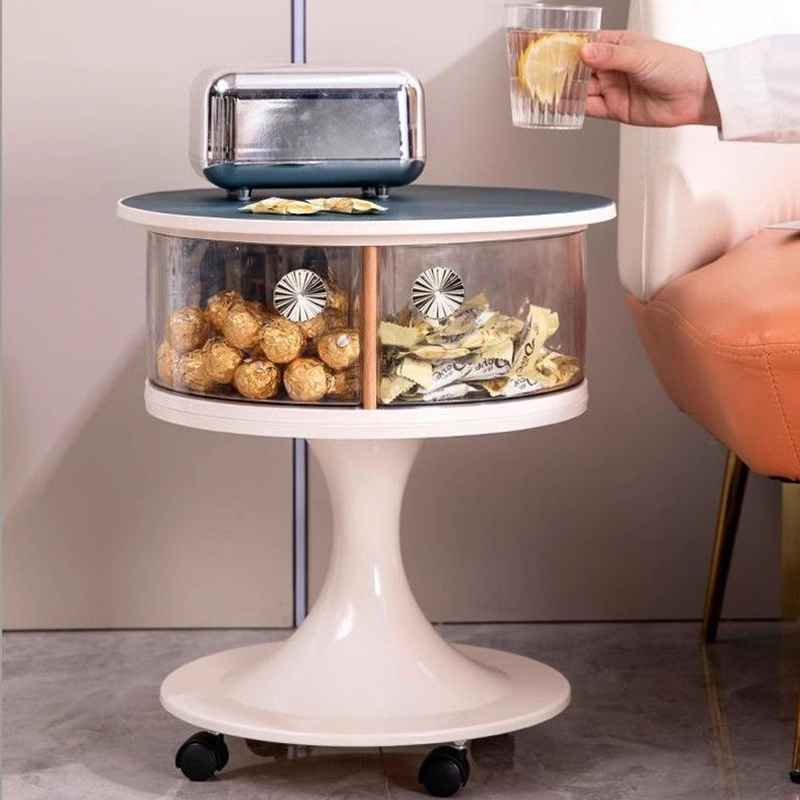 Nordic Coffee Tables Removable - Food Storage On Wheels 评论和价格