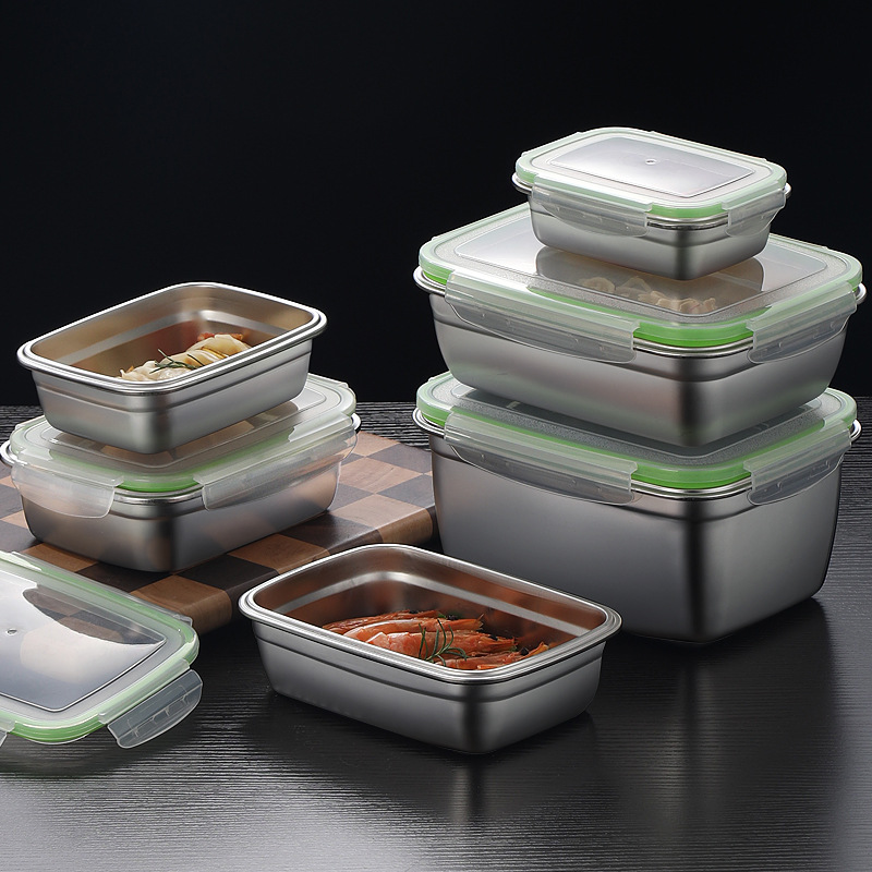 304 Stainless Steel Lunch Box  - Food Storage In Stainless Steel 评论和价格