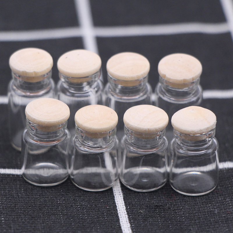 4Pcs 1:12 Dollhouse Miniature  - Food Storage Jars 评论和价格