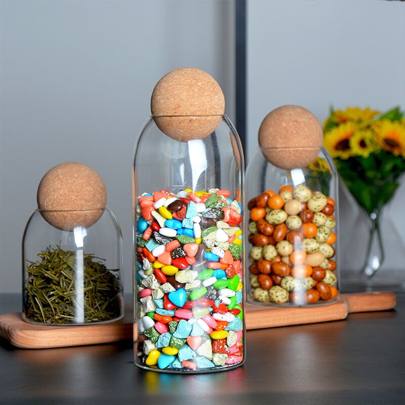 Storage Glass Jar with Wooden  - Food Storage Lidl 评论和价格