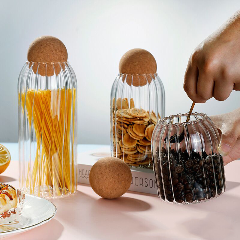 Storage Glass Jar with Wooden  - Food Storage Lidl 评论和价格