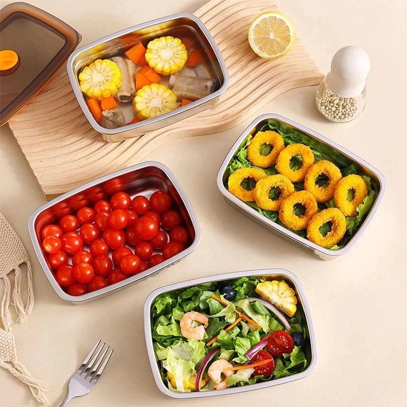 600ml/1000ml/1500ml Stainless  - Food Storage Vacuum Containers 评论和价格