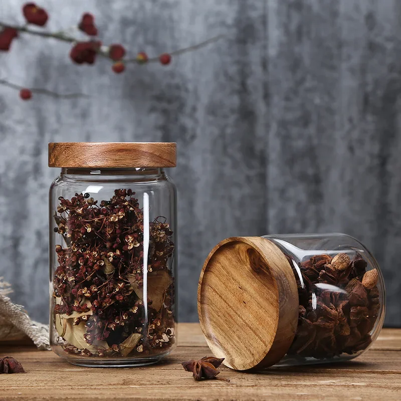 Kitchen Sealed Wooden Lid Glas - Food Storage Lidl 评论和价格