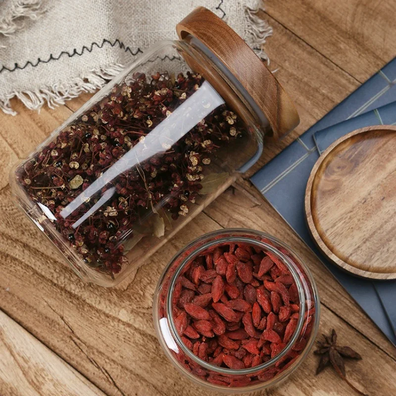 Kitchen Sealed Wooden Lid Glas - Food Storage Lidl 评论和价格