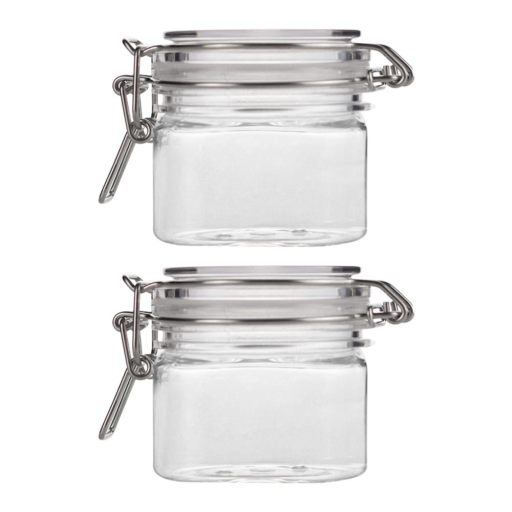 2Pcs Sealed Storage Jars Trans - Food Storage Jars 评论和价格