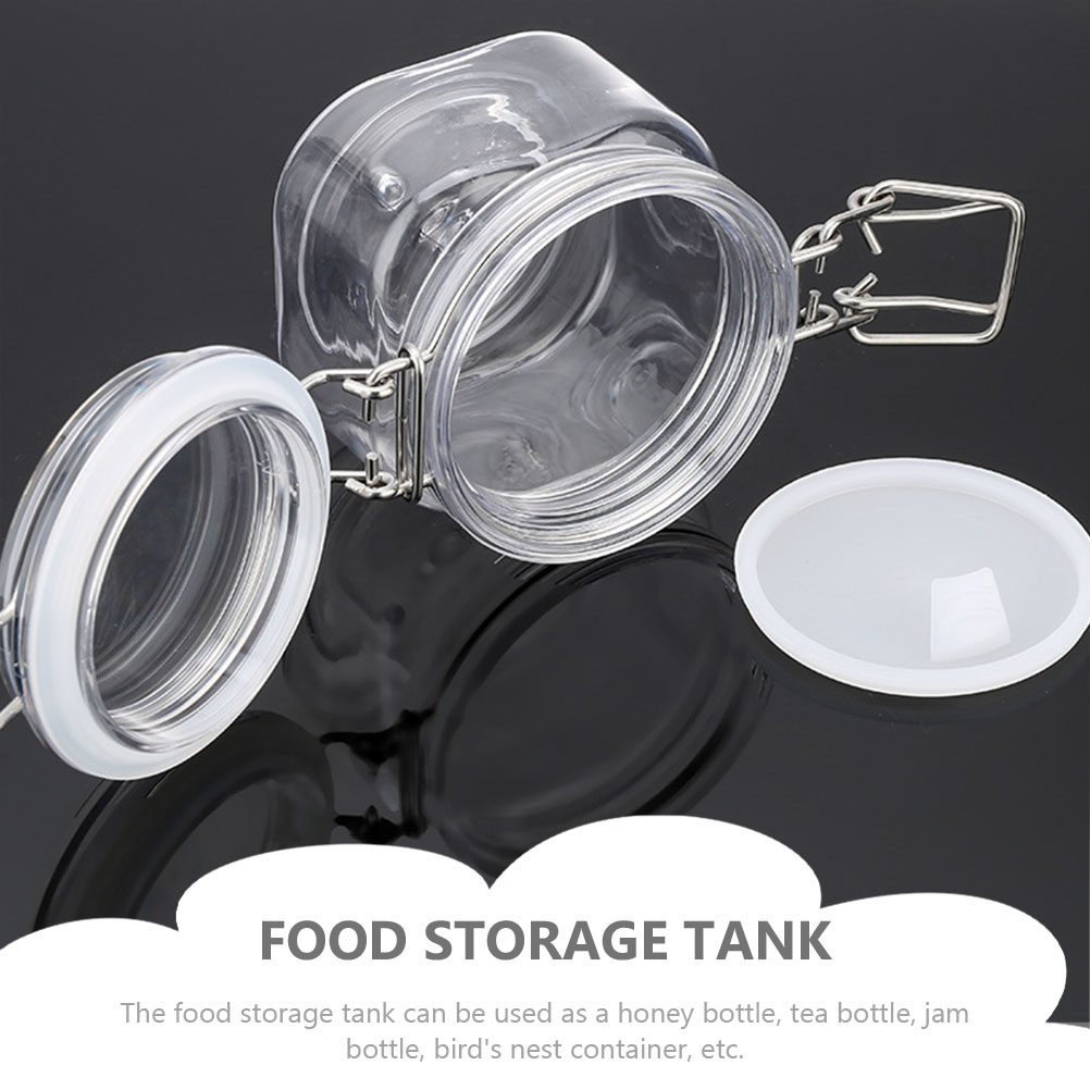 2Pcs Sealed Storage Jars Trans - Food Storage Jars 评论和价格