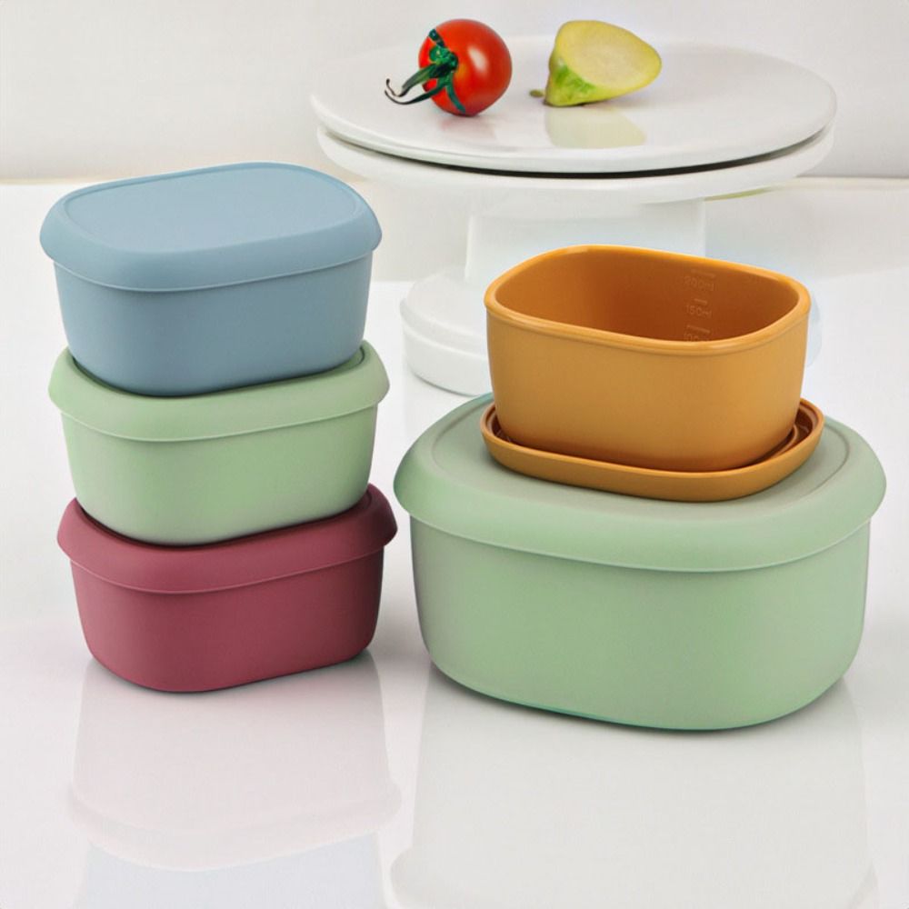 Reusable With Lid Silicone Lun - Food Storage Silicone 评论和价格
