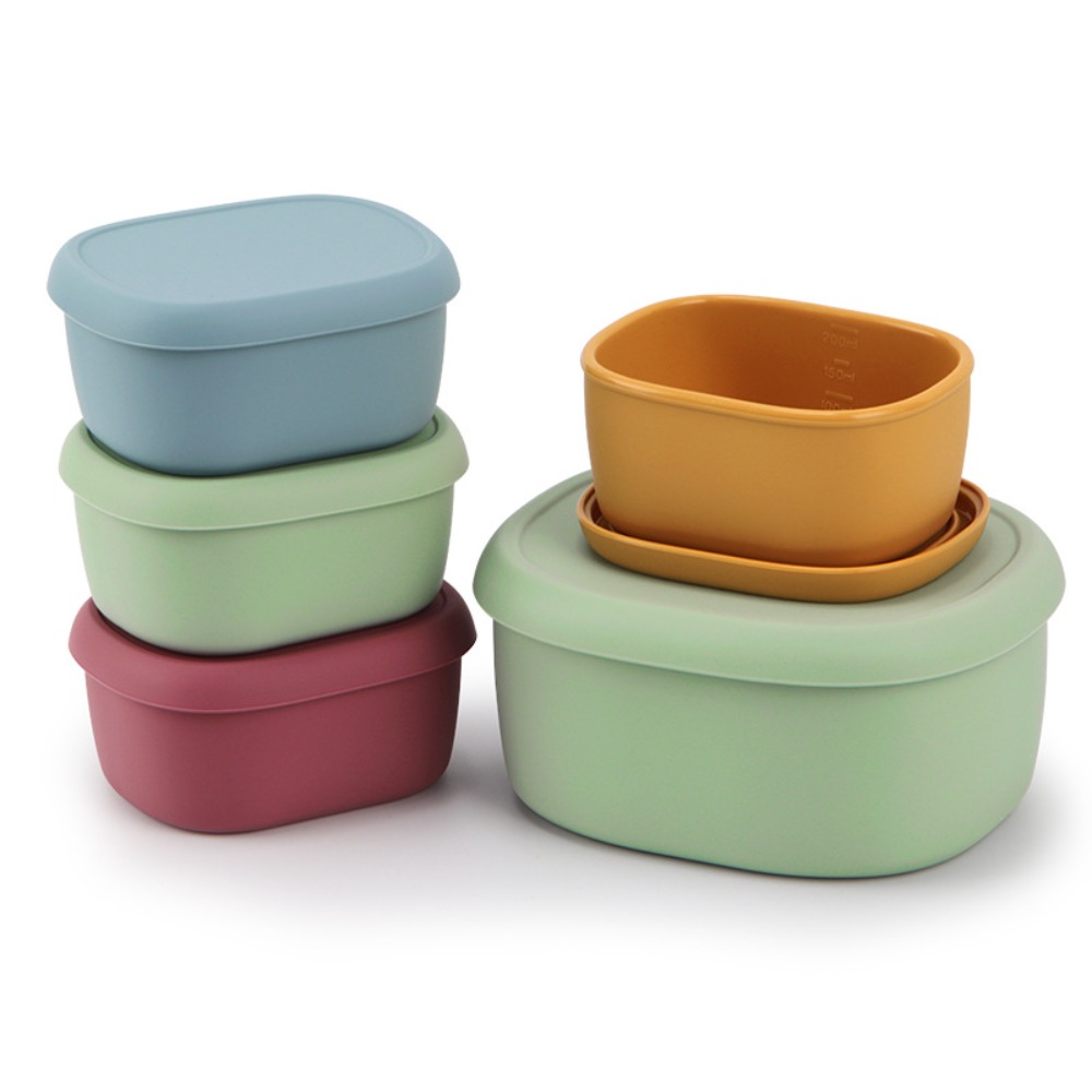 Reusable With Lid Silicone Lun - Food Storage Silicone 评论和价格