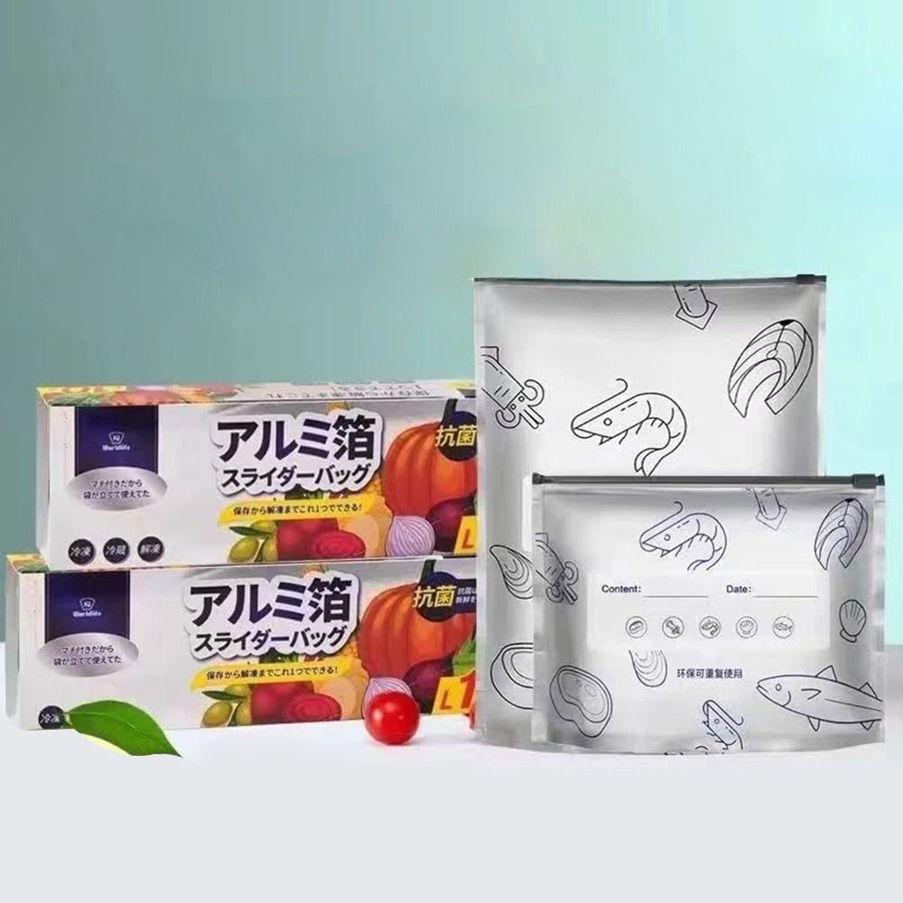 10Pcs/Bag Large Capacity Alumi - Food Storage Plastic Boxes 评论和价格