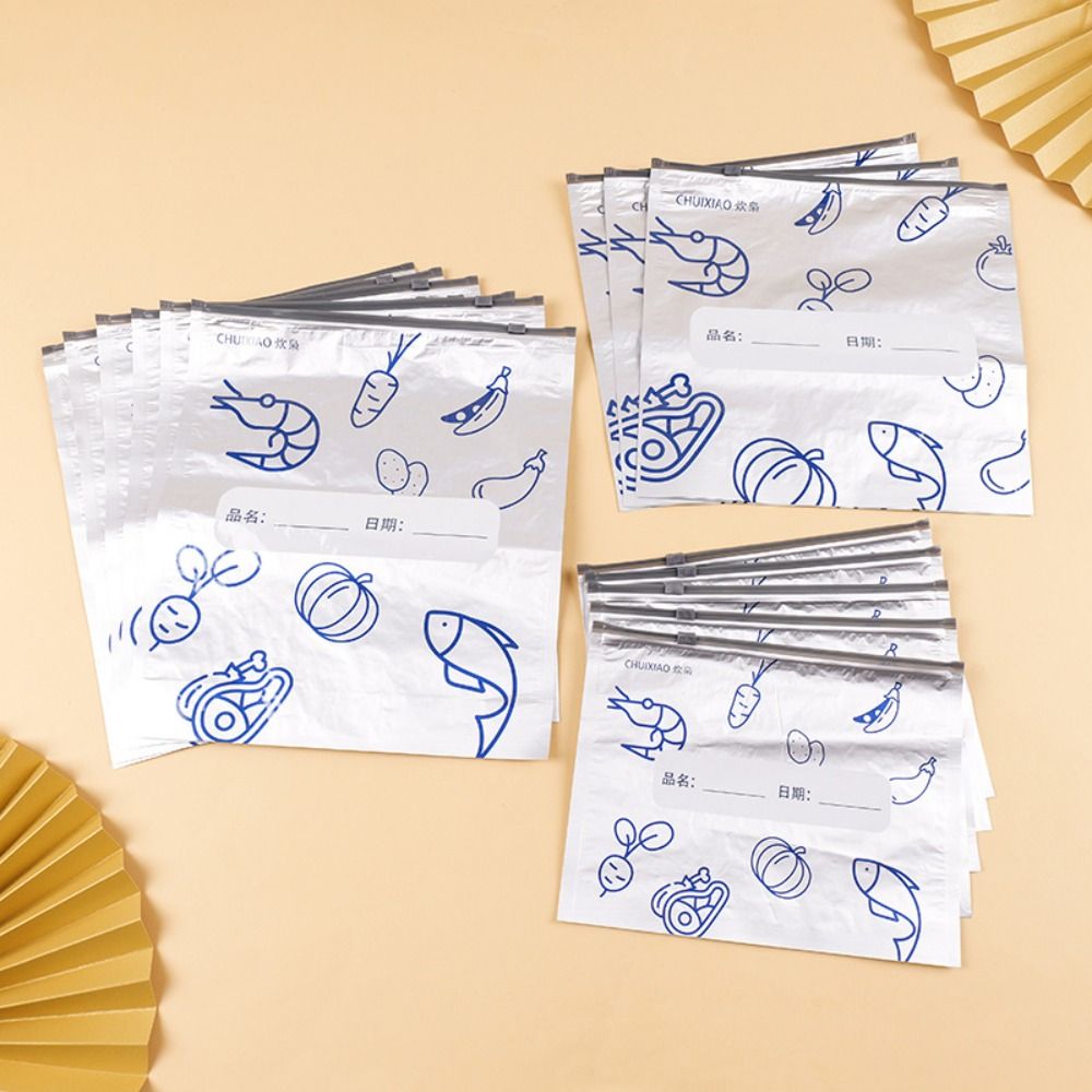 10Pcs/Bag Large Capacity Alumi - Food Storage Plastic Boxes 评论和价格