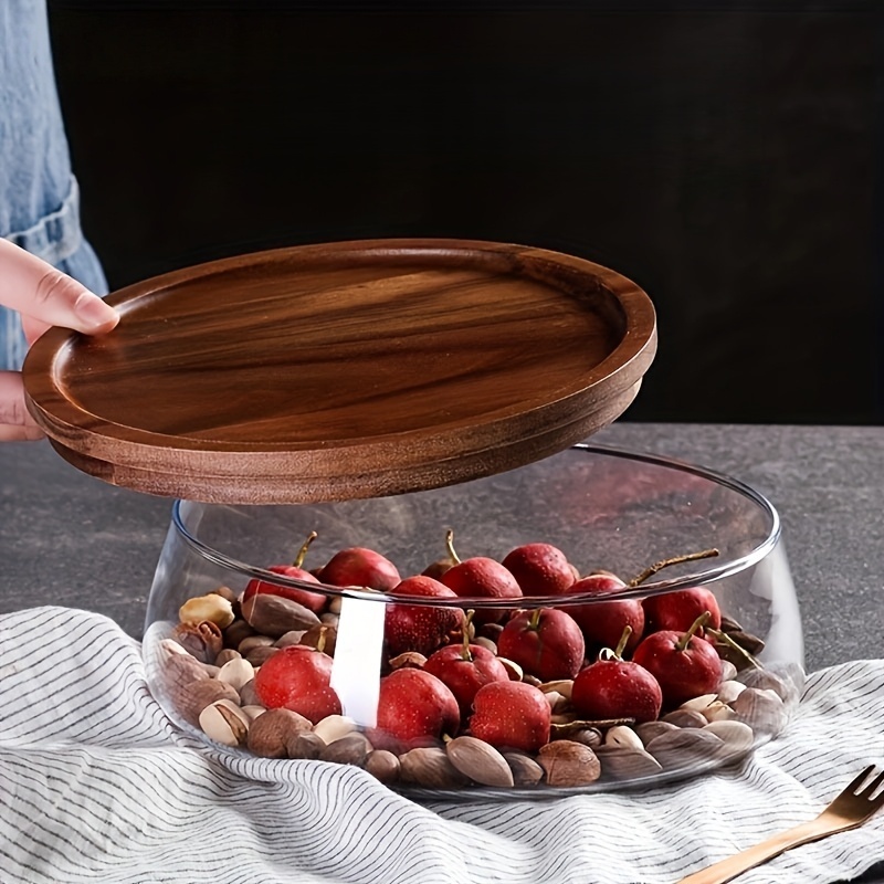 Glass Canisters with Wooden Li - Food Storage Lidl 评论和价格
