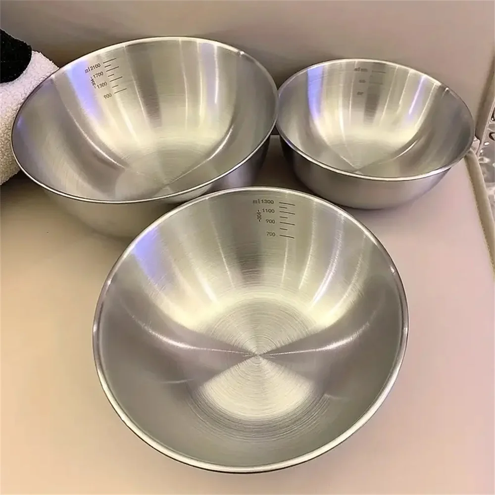 1-3 Stainless Steel Bowl Set w - Food Storage In Stainless Steel 评论和价格